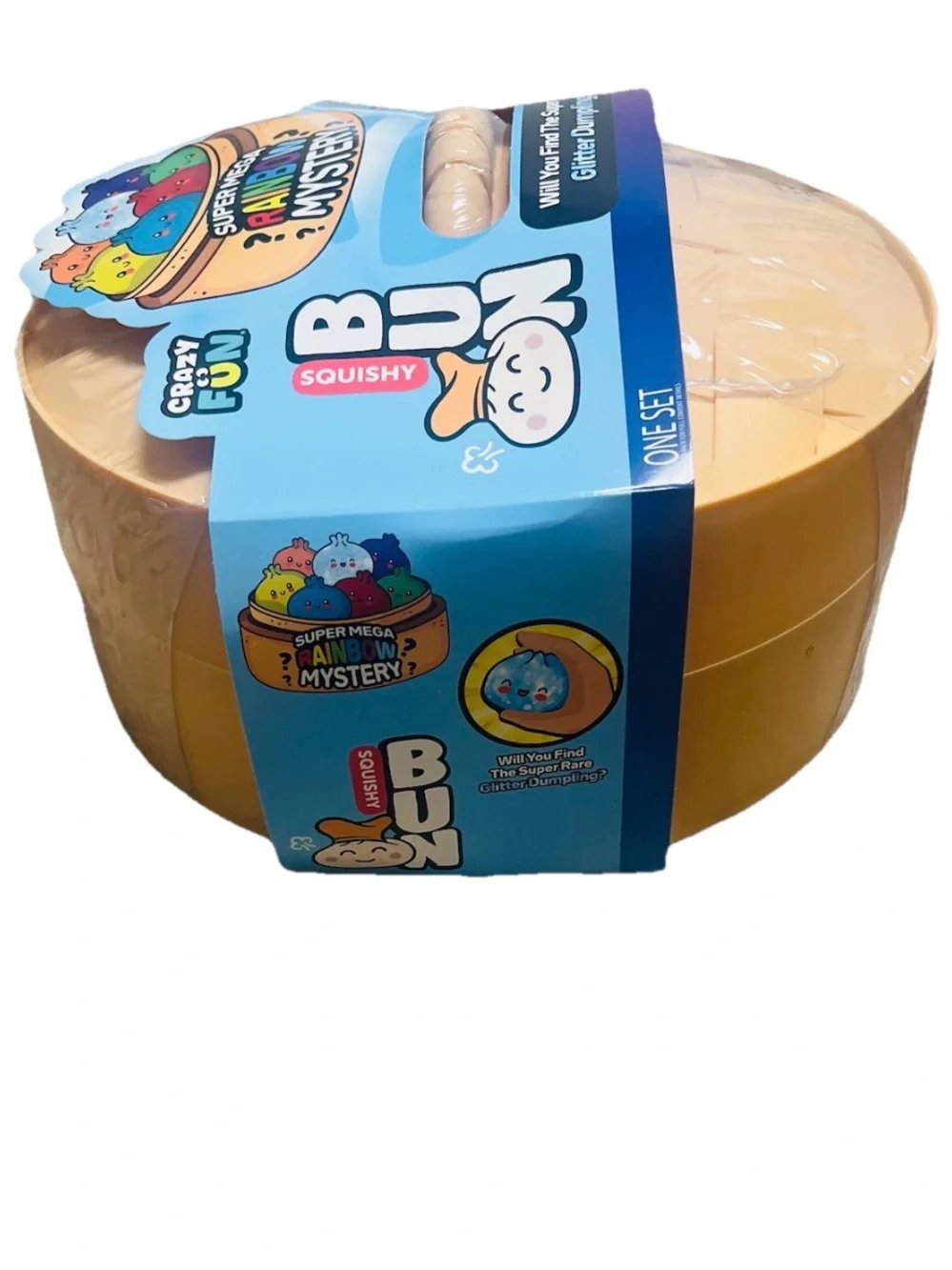 RMS Crazy Fun SUPER MEGA 🌈 Rainbow Mystery Dumpling Bun 12” ~ 8.5lbs NEW SEALED